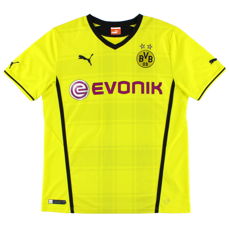 2013-14 Borussia Dortmund Puma Home Shirt L