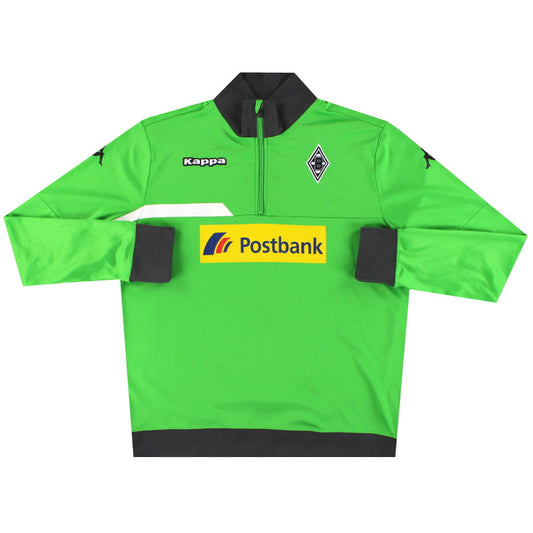 2013-14 Borussia Monchengladbach Kappa 1/4 Zip Training Top XXL