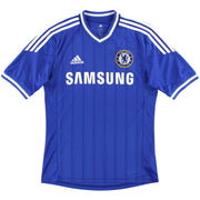 2013-14 Chelsea adidas Home Shirt S - Classic Football Kit