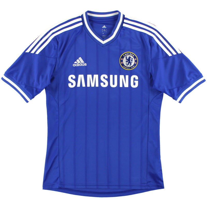 2013-14 Chelsea adidas Home Shirt S - Classic Football Kit