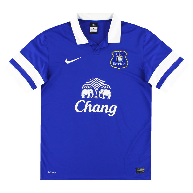 2013-14 Everton Nike Home Shirt XL