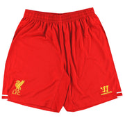2013-14 Liverpool Warrior Home Shorts *As New* L