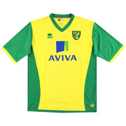 2013-14 Norwich Errea Home Shirt 4XL
