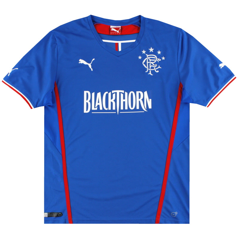 2013-14 Rangers Puma Home Shirt XL