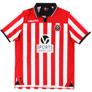 2013-14 Sheffield United Macron Home Shirt L