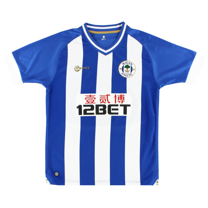 2013-14 Wigan Mi-Fit Home Shirt M