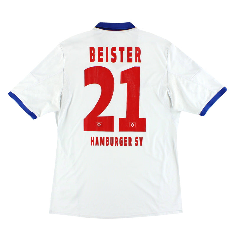 2013-14 Hamburg adidas Home Shirt Beister #21 L
