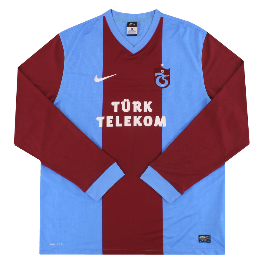 2013-14 Trabzonspor Nike Home Shirt L/S XL