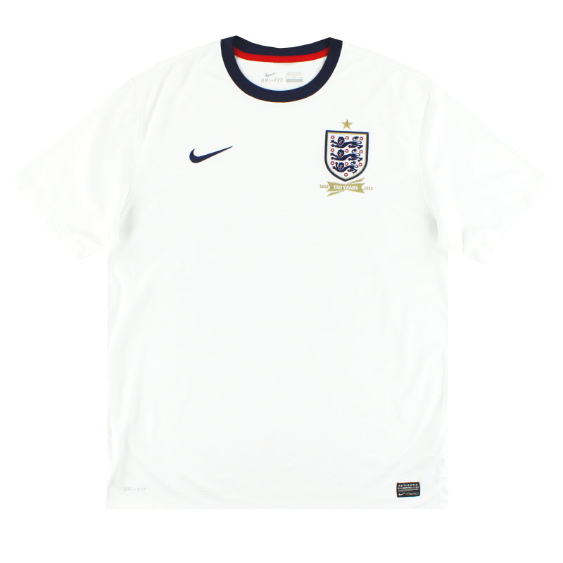 2013 England '150th Anniversary' Nike Home Shirt L