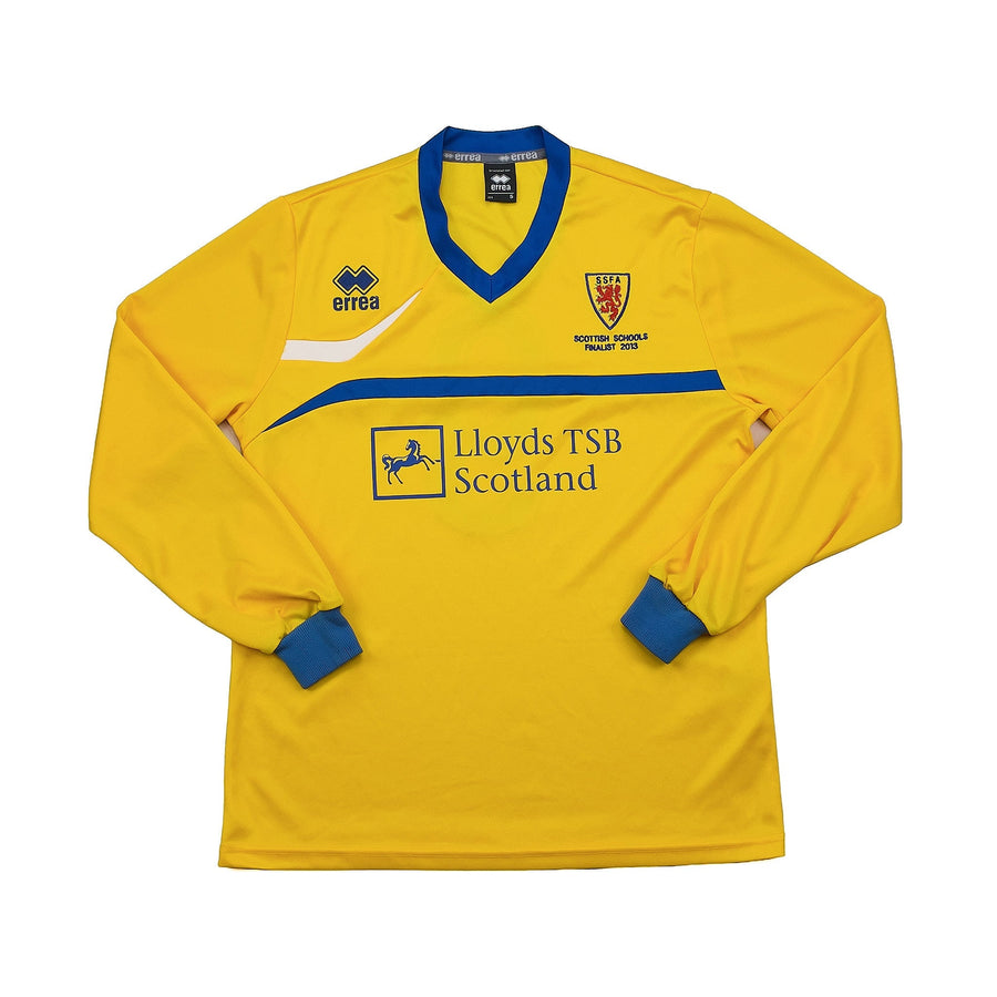 2013 Scotland Schools Finalist #9 L/S Shirt (S) Errea