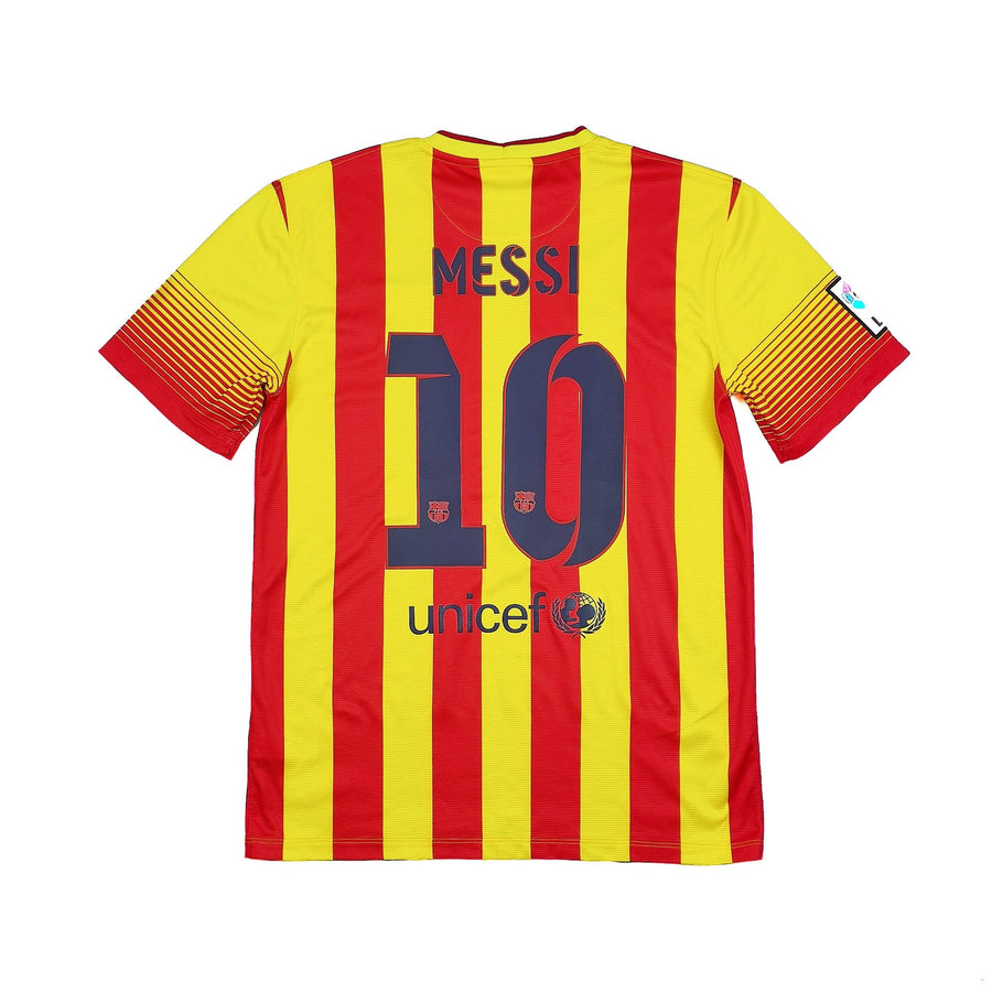 2013/14 Barcelona Messi #10 Away Shirt (M) Nike