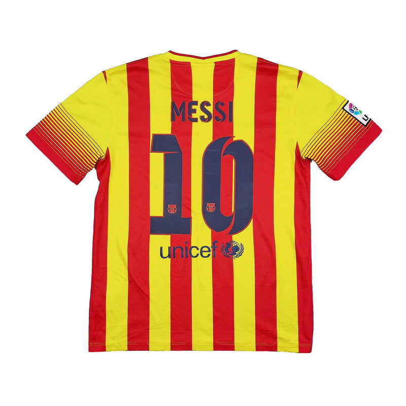 2013/14 Barcelona Messi #10 Away Shirt (M) Nike