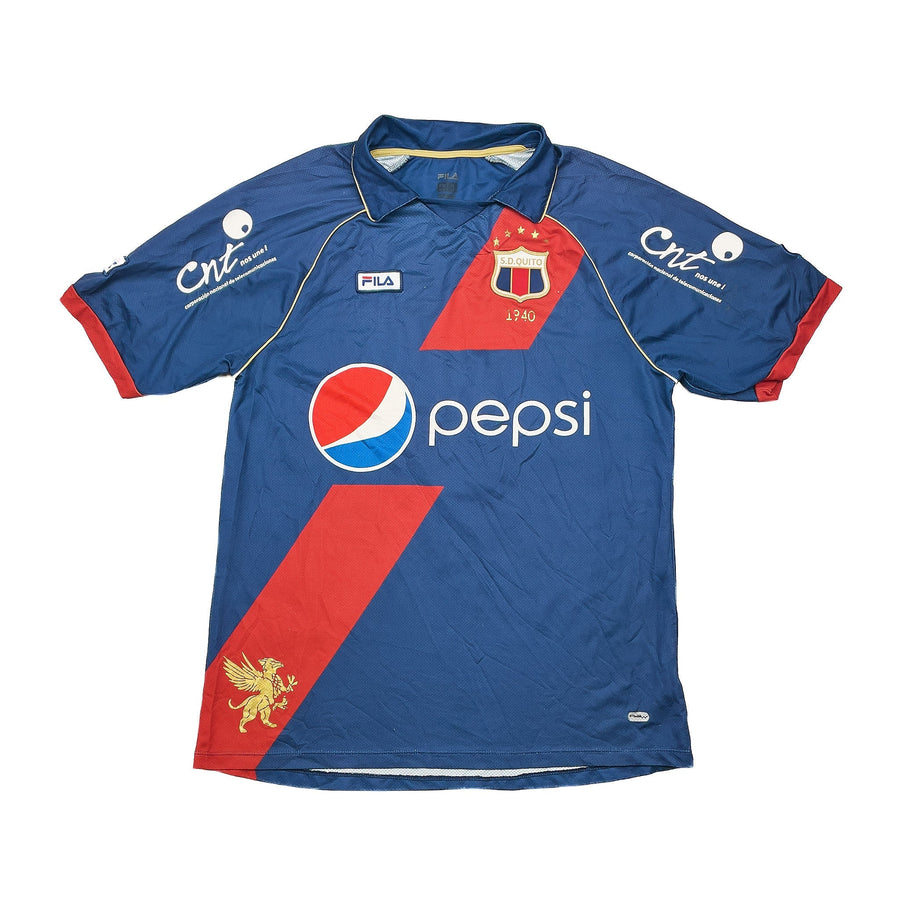 2013/14 Deportivo Quito #5 Home Shirt (XL) Fila