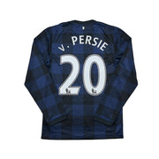 2013/14 Manchester United V.Persie #20 L/S Away Shirt (S) Nike