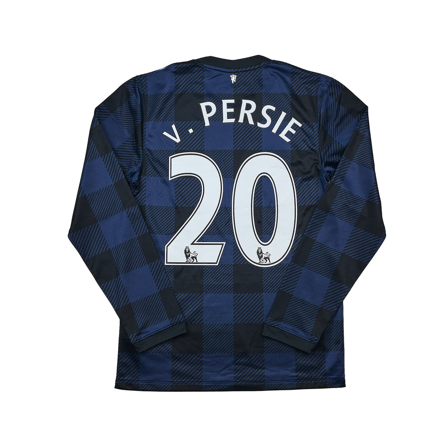 2013/14 Manchester United V.Persie #20 L/S Away Shirt (S) Nike