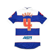 2013/14 QPR Ravel #4 *Match Issue* Home Shirt (S) Lotto