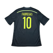 2013/15 Spain Fabregas #10 Away Shirt (L) Adidas