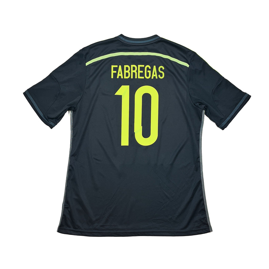 2013/15 Spain Fabregas #10 Away Shirt (L) Adidas