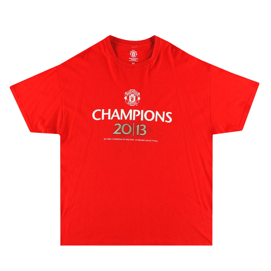 2013 Manchester United Champions Graphic Tee XL