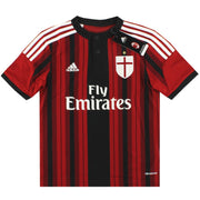 2014-15 AC Milan adidas Home Shirt *BNIB* XS.Boys