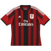 2014-15 AC Milan adidas Home Shirt Y