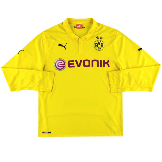 2014-15 Dortmund Puma Champions League Shirt L/S *As New*