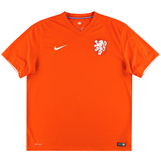 2014-15 Holland Nike Home Shirt *Mint* XXL