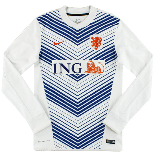 2014-15 Holland Nike Pre-Match Training Top S