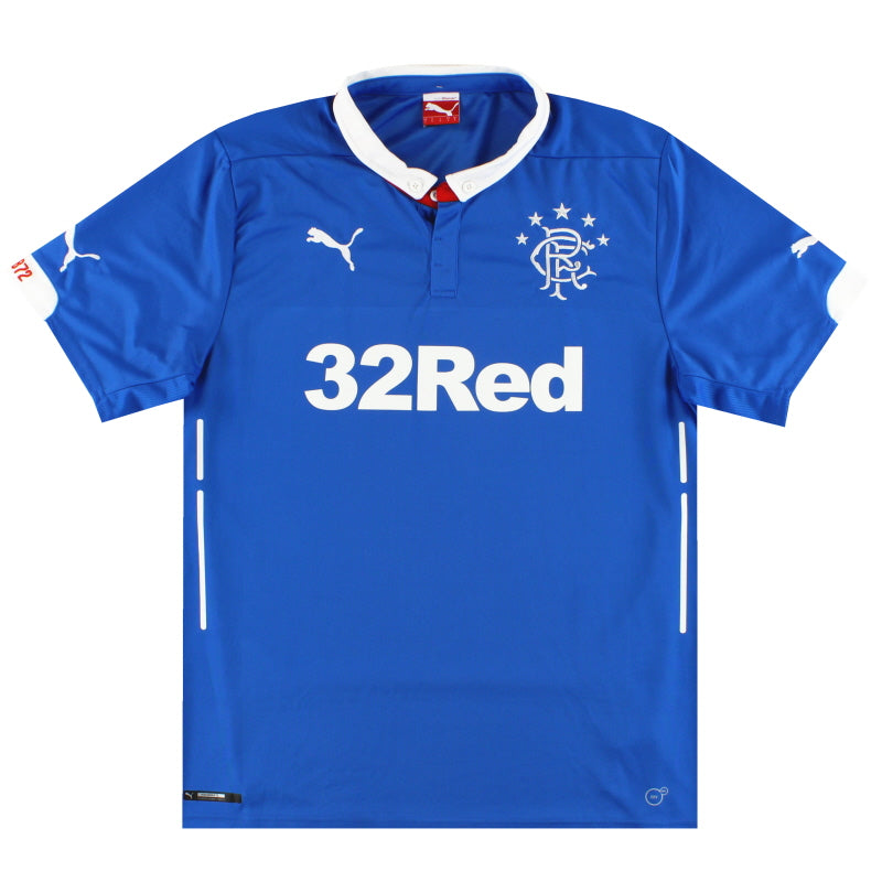 2014-15 Rangers Puma Home Shirt L