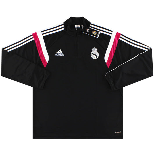 2014-15 Real Madrid adidas 1/2 Zip Training Top *w/tags* XL