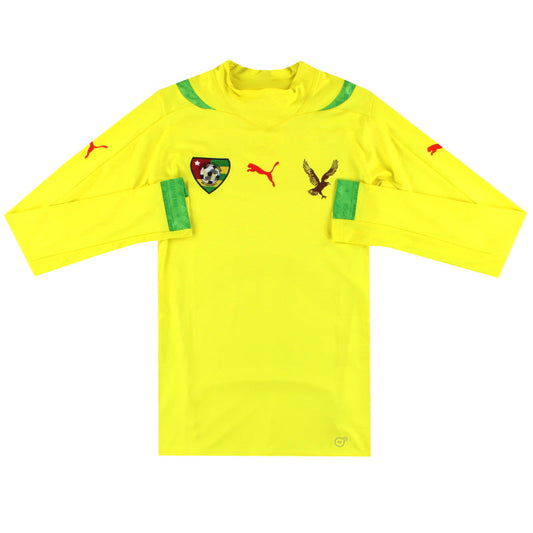 2014-15 Togo Puma Sample Player Issue Home Shirt L/S *As New* L