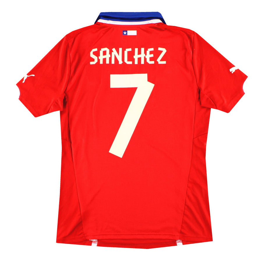 2014-15 Chile Puma Home Shirt Sanchez #7 L