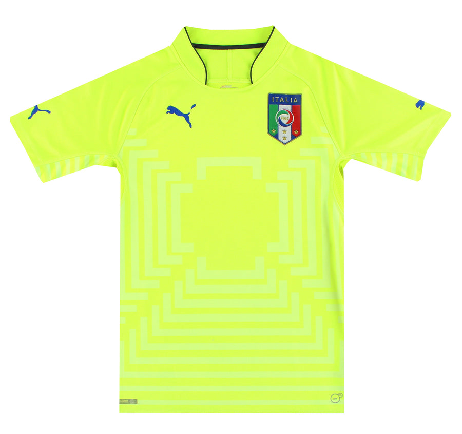 2014-15 Italy Puma Goalkeeper Shirt M