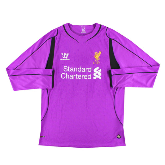 2014-15 Liverpool Warrior Goalkeeper Shirt S
