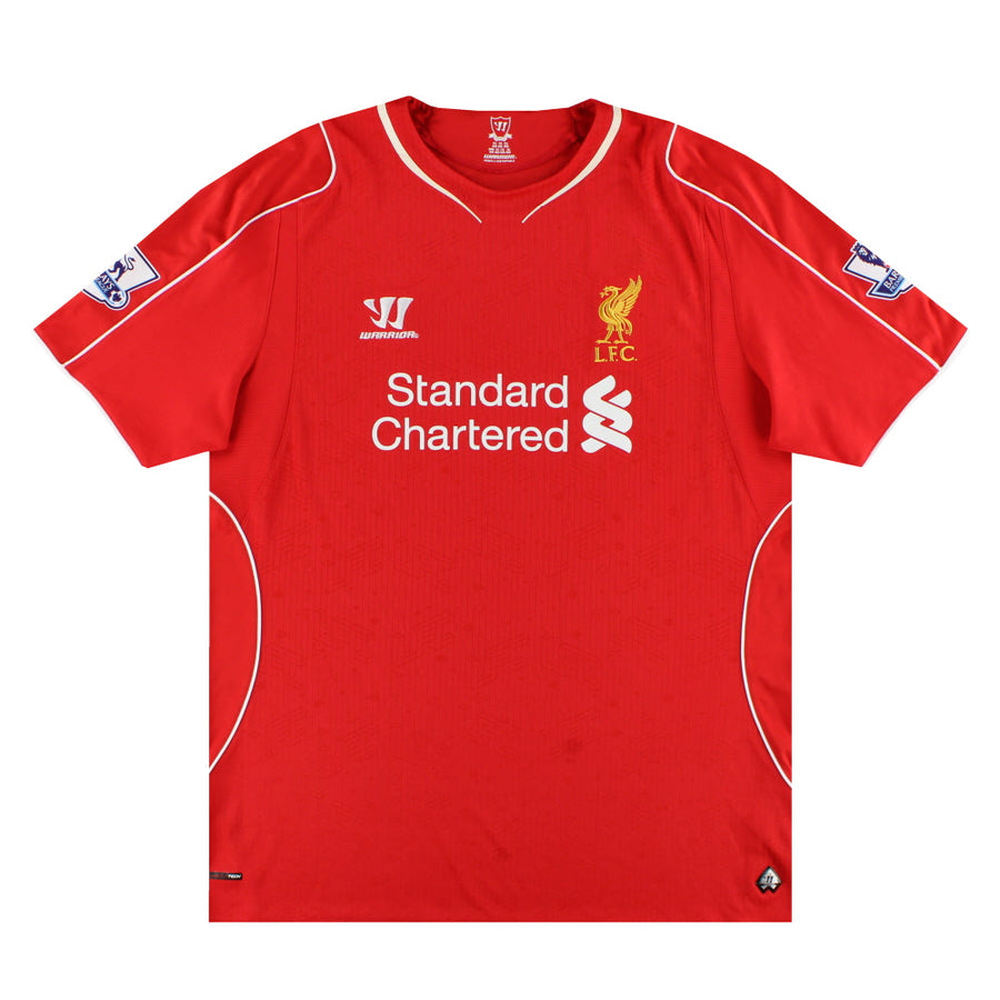 2014-15 Liverpool Warrior Home Shirt *Mint* XXL