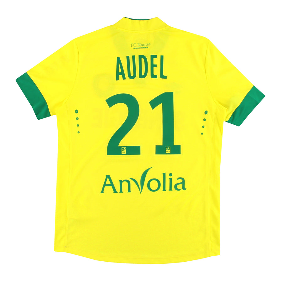 2014-15 Nantes Macron Player Issue Home Shirt Audel #21 M