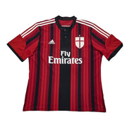 2014/15 AC Milan Montolivo #18 Home Shirt (XL) Adidas