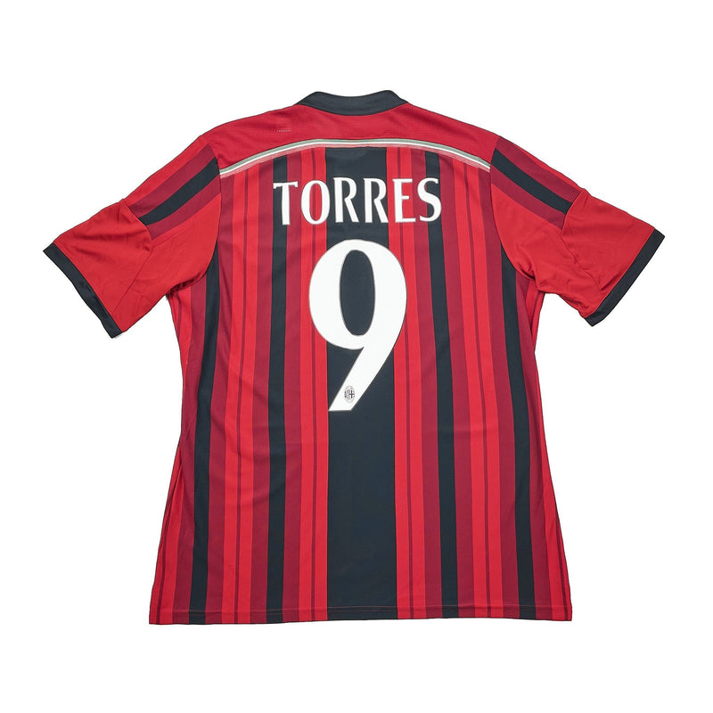 2014/15 AC MILAN TORRES #9 HOME SHIRT (L) ADIDAS