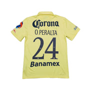 2014/15 Club America O.Peralta #24 Home Shirt (M) Nike