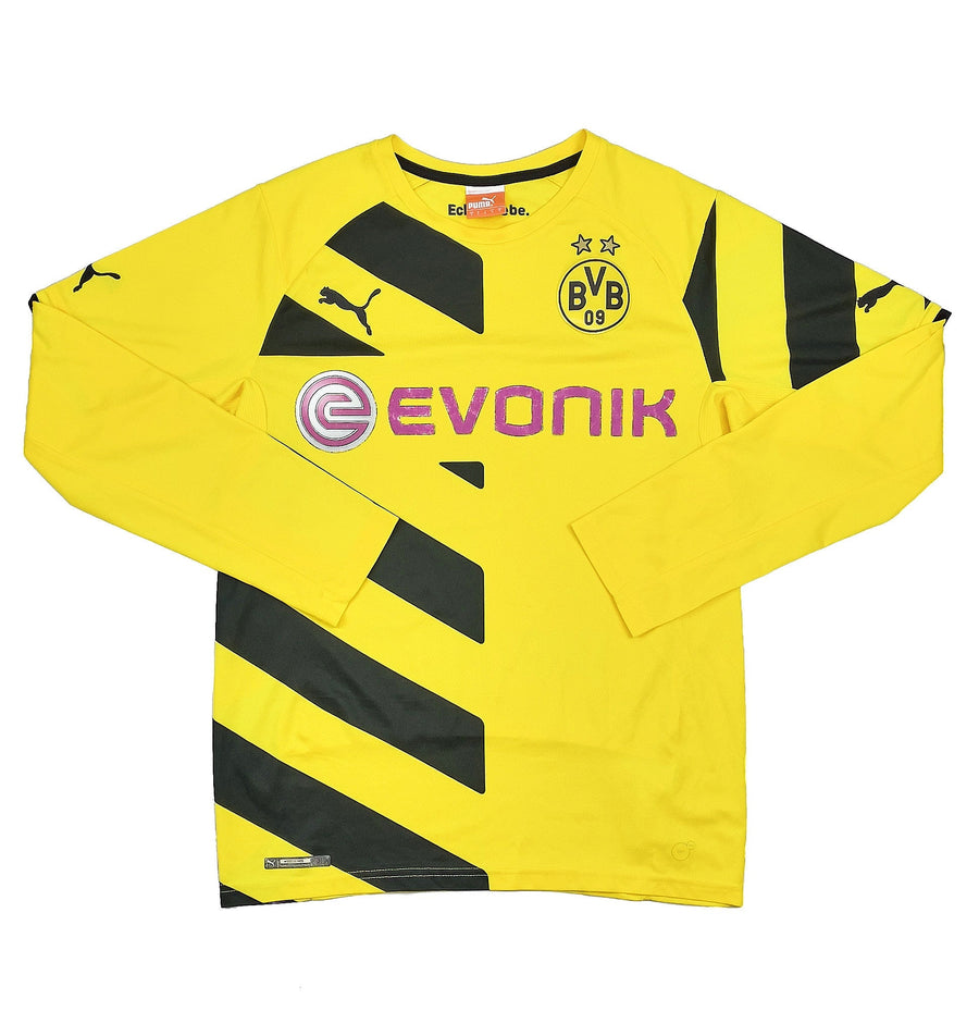 2014/15 Dortmund L/S Home Shirt (S) Puma