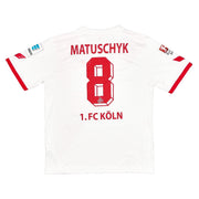 2014/15 FC Koln Matuszczyk #8 *Match Issued + Signed* Home Shirt (XL) Erima