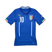 2014/15 Italy Balotelli #10 *Player Issue* Home Shirt (M) Puma