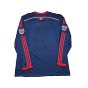 2014/15 New England Revolution L/S *Player Issue* Home Shirt (2XL) Adidas