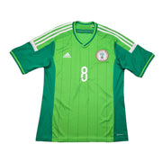 2014/15 Nigeria Odemwingie #8 Home Shirt (L) Adidas
