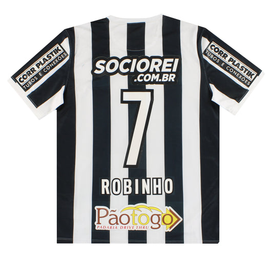 2014 Santos Nike Away Shirt Robinho #7 L