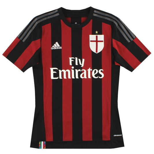 2015-16 AC Milan adidas Home Shirt L