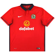 2015-16 Blackburn Nike Away Shirt L