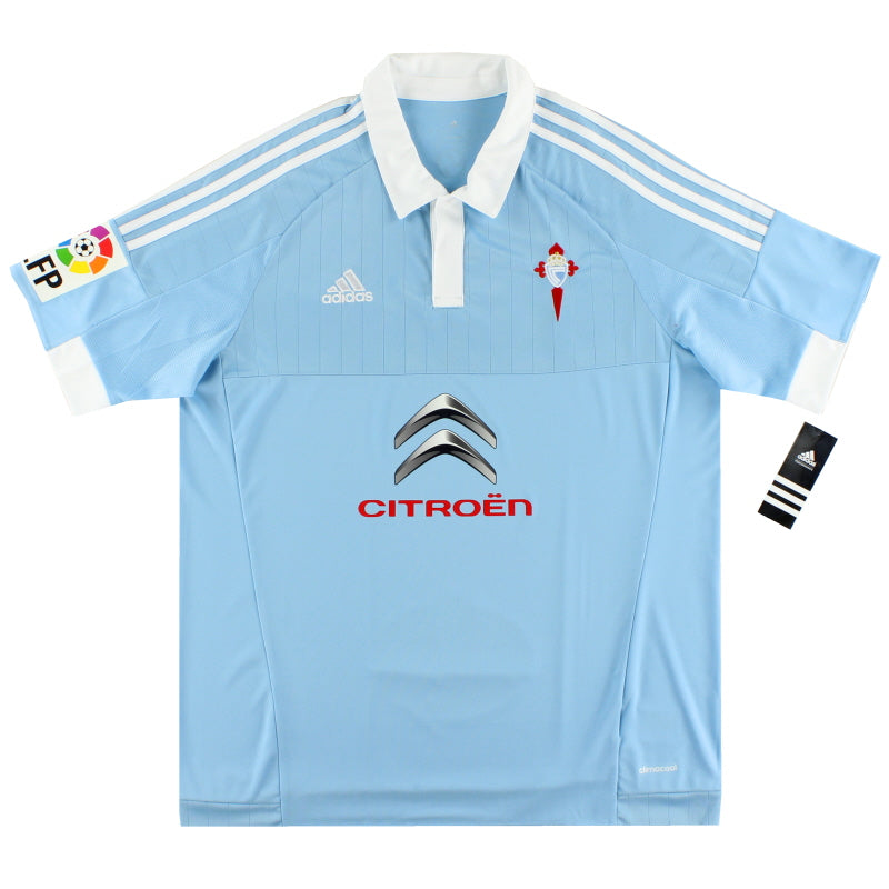 2015-16 Celta Vigo adidas Home Shirt *w/tags* XL