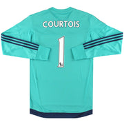 2015-16 Chelsea Goalkeeper Shirt Courtois #1 *w/tags* L/S