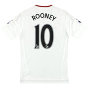 2015-16 Manchester United adidas Away Shirt Rooney #10 *As New* S